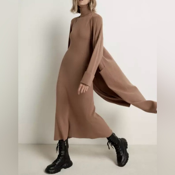 Zara Long Knit Jacket - Picture 3 of 13